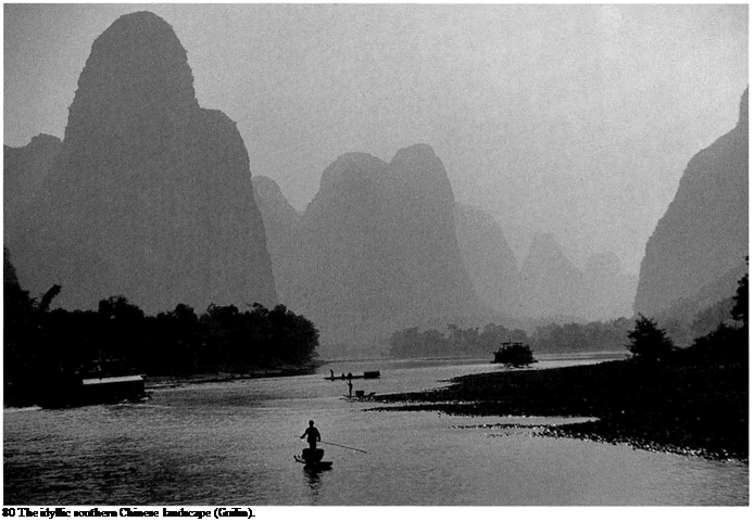 Подпись: 80 The idyllic southern Chinese landscape (Guilin). 