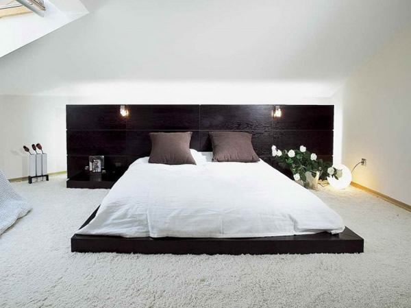 100 thoughts for a bedroom; examples with a photo - interiors, beds, registration