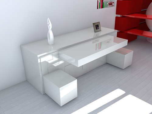 Furniture for economy of a place in the malekhanky apartment