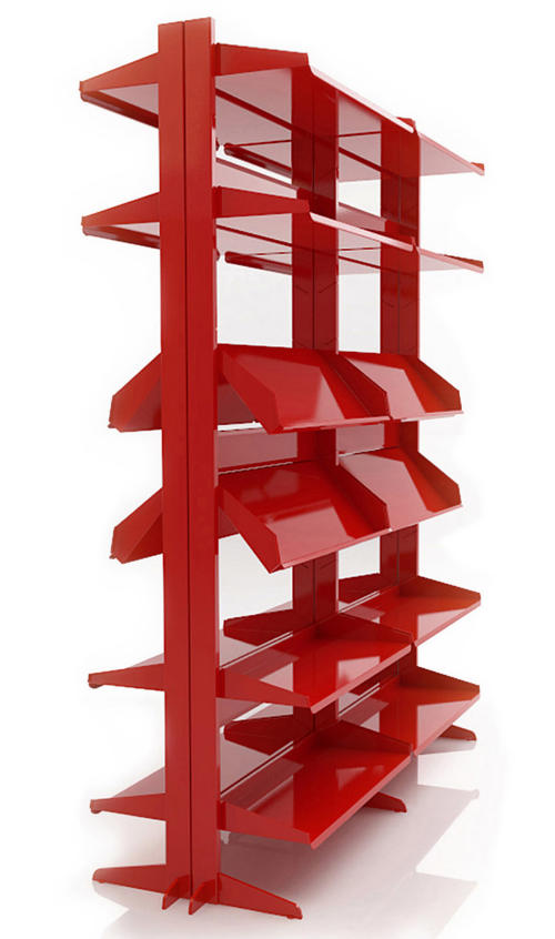 Folding modular racks